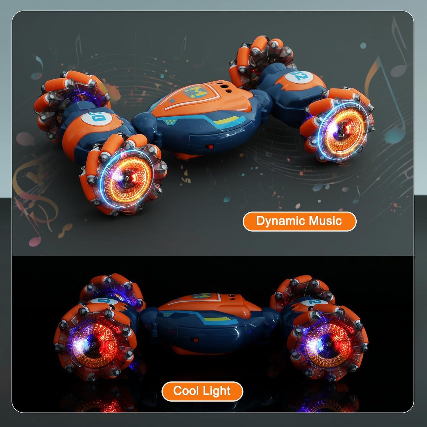 Gestusfølsom RC-stuntbil